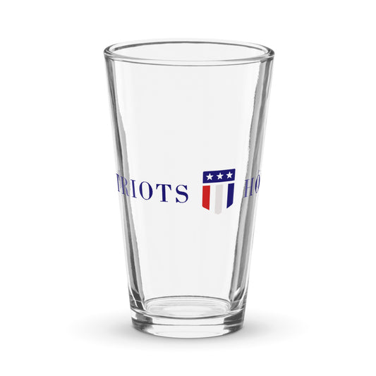 Patriots Hope Logo Shaker pint glass