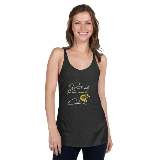 Sunflower Inspirational Women's Racerback Tank